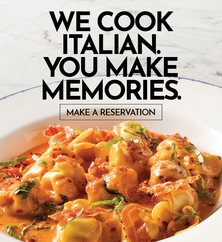 We cook Italian. You make memories. Make a reservation.